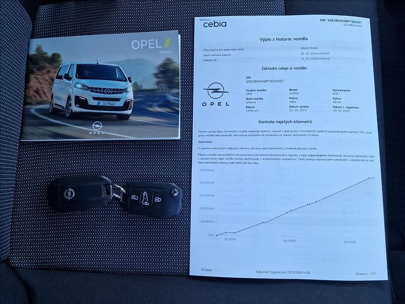 Opel Vivaro 1.5CDTI 88kW, původ ČR,1.Maj. - fotka 46 z 47