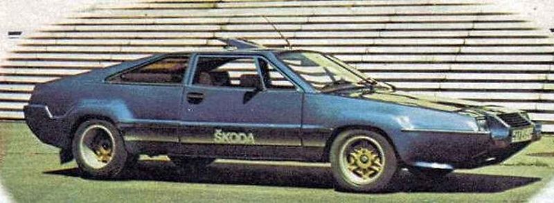 Tajemná Škoda Coupé ze druhé poloviny 70. let.