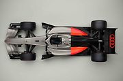 Koncept monopostu Audi pro seriál Formule 1.