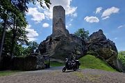 Motokeška je aplikace pro motorkáře, kteří s ní objevují krásy Česka.