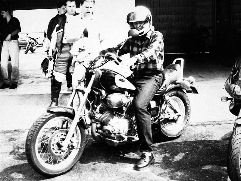 Japonské motocykly Yamaha Virago patřily mezi oblíbené. Na snímku je model XV1100.