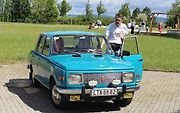 Wartburg 353 z roku 1975, který dostal jméno Babůrek.