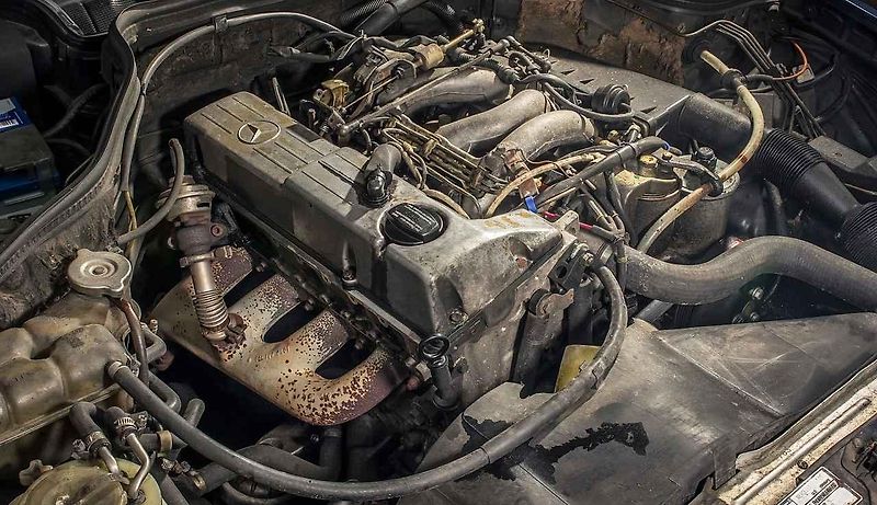 Mercedes-Benz třídy E s milionem najetých kilometrů.