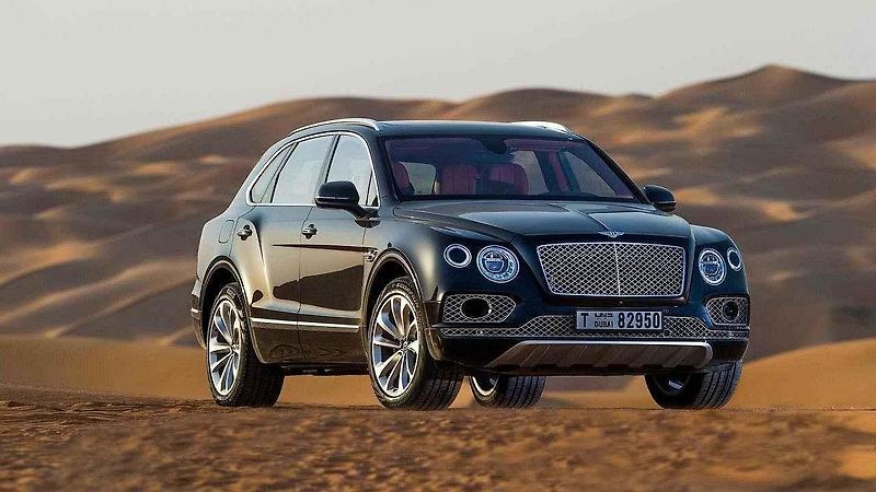 Bentley Bentayga Falconry.