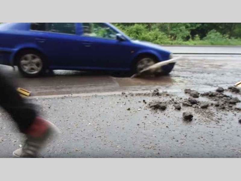 Takzvaný „Taxisův příkop“ ve Frýdku-Místku.