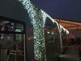 Vánoční flotila pražského dopravního podniku letos poprvé vyjela v sobotu vpodvečer ze střešovické vozovny.
