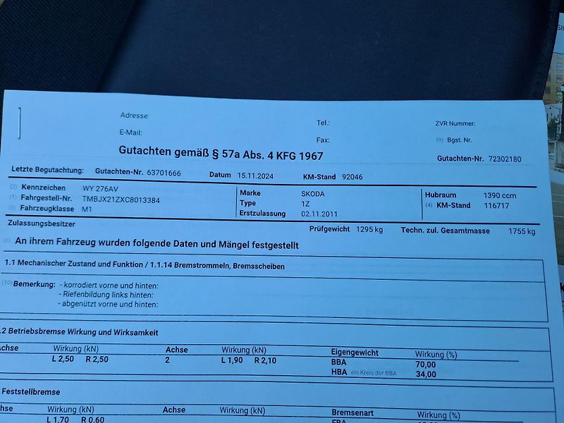 Škoda Octavia 1.4 16V, DOLOŽENÉ KM - fotka 25 z 26