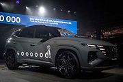Automobilka Hyundai vyrobila čtyřmiliontý vůz, 14. listopadu 2022, Nošovice.