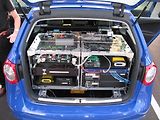 Volkswagen Passat Variant připravený na závod DARPA (Foto: wikimedia commons)