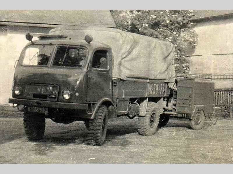 Expediční Tatra 805 v kopřivnickém muzeu