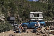 Střešní stan pro Mini Countryman.