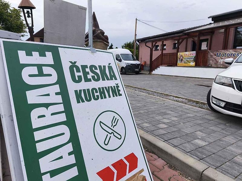 My jsme si objednali krkovici za 179 korun.