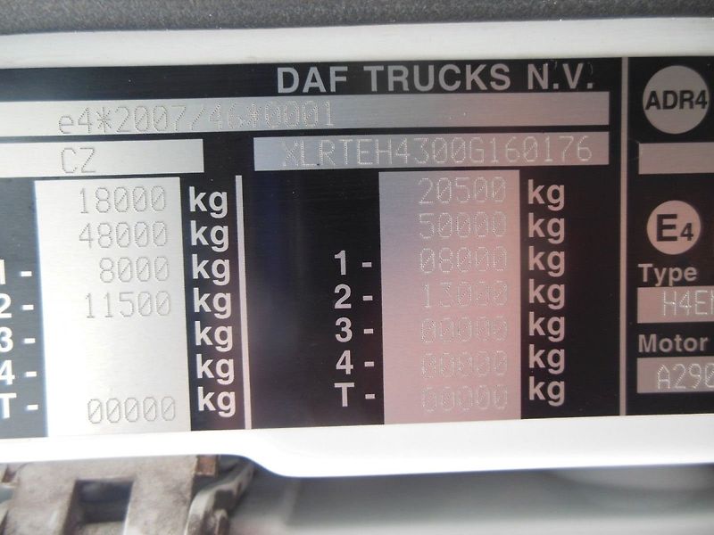 DAF XF 106.510 SSC, MANUELL, RETARDER - fotka 25 z 26