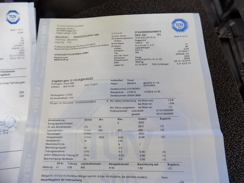Fiat Ducato (2015) 3,0 130KW 7 MÍST VALNIK - fotka 37 z 42