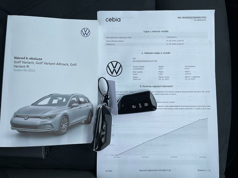 Volkswagen Golf (2021) Com. VIII 2.0TDi STYLE! ČR+1.m - fotka 20 z 38