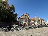 9. setkání motokol značky Solex v Táboře.