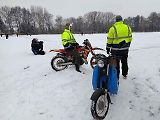 V Obořišti se konal první ročník jízdy na ledě Icekot.