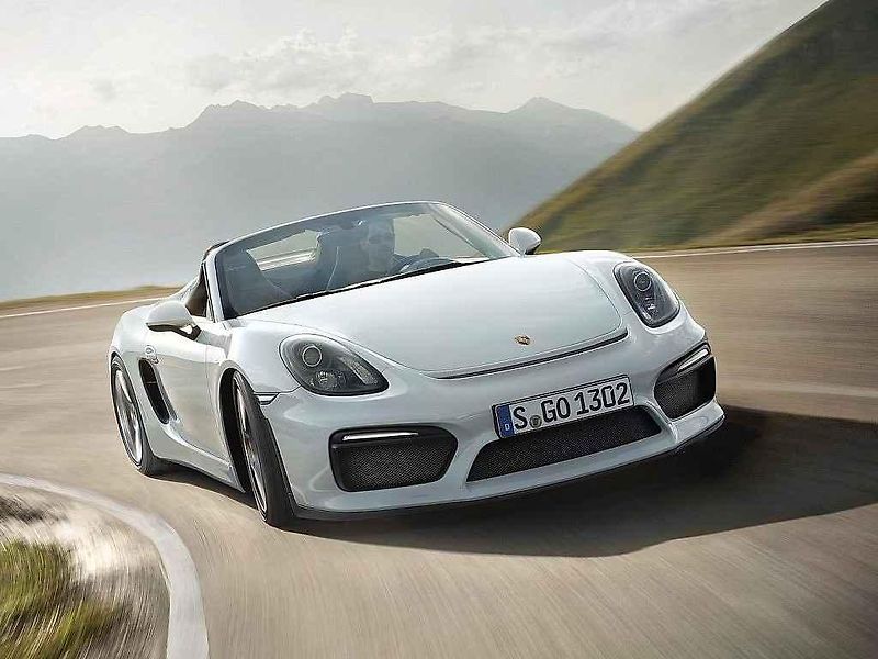 Porsche Boxster Spyder.