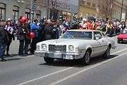 V Příbrami se sjela historická auta a motorky v rámci tradiční akce Česká Route 66.