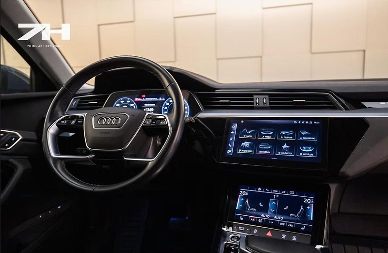 Audi Q8 e-tron 50 Q Kamera Tažné Vzduch LED - fotka 12 z 21