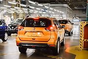 Výroba Nissanu X-Trail ve Velké Británii.