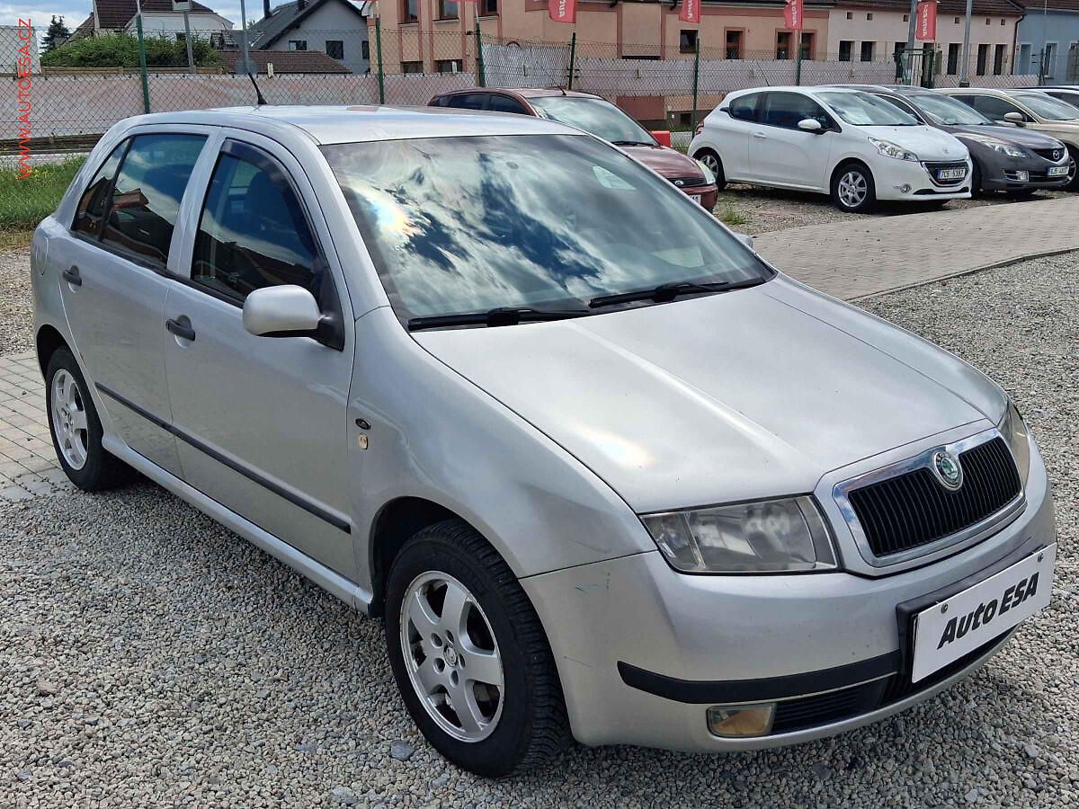Škoda Fabia 1.9SDi, AC, výhřev sed