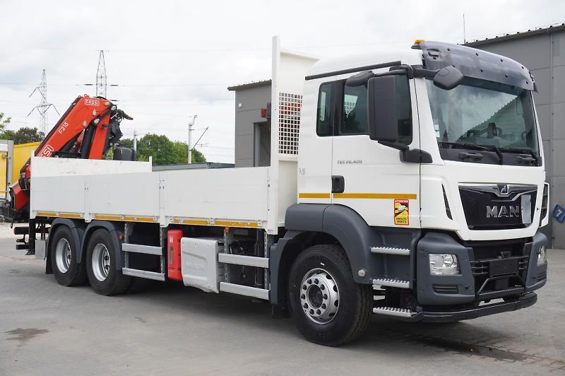 MAN TGS (2019) 26.420 6x4 valník + HR - fotka 7 z 13