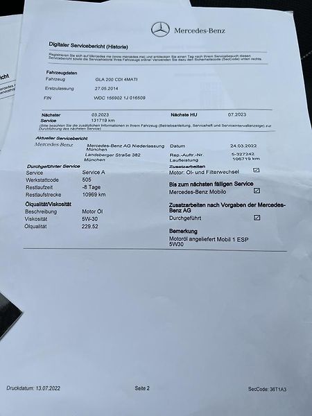 Mercedes-Benz GLA (2014) 200d 4Matic Urban-ODPOČET DPH - fotka 25 z 27