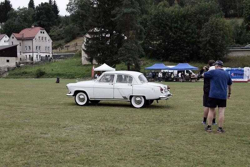 Hasičské hřiště v Huti obsadil další ročník Veterán Show.