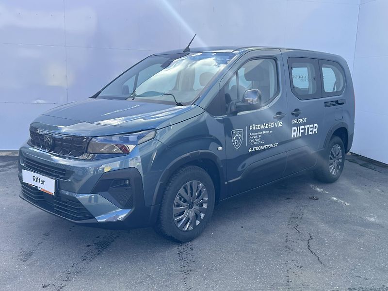 Peugeot Rifter (2025) LONG ALLURE S&S MAN6 1,5 BlueH - fotka 1 z 22
