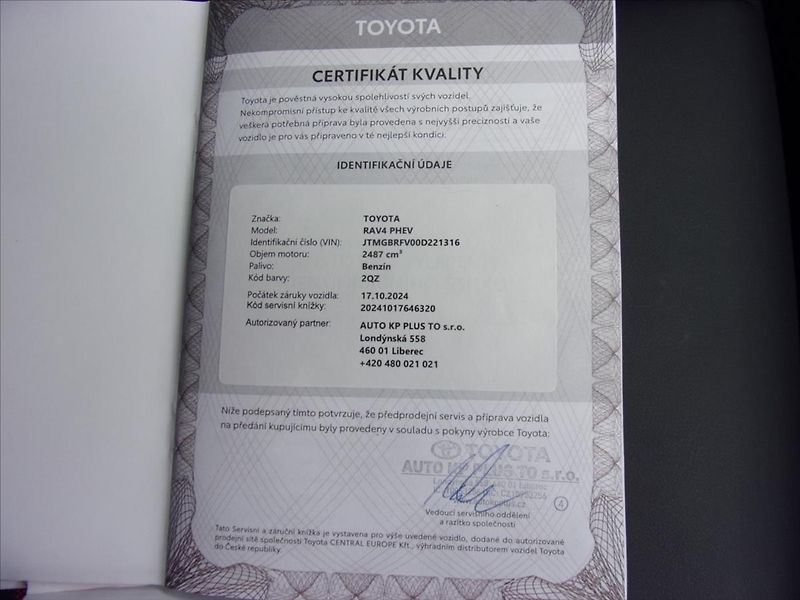 Toyota RAV4 2,5 PHEV 4WD Executive odp.DPH - fotka 10 z 33