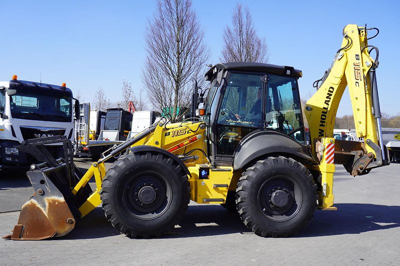 New Holland (2021) B 115 C backhoe loader/1000mth - fotka 7 z 24