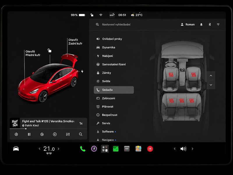 Tesla Model 3 (2020) LR AWD | DPH | 1. maj. ČR - fotka 16 z 19