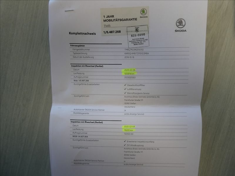 Škoda Karoq 2,0 TDi 110kW 4x4,2xkola,po se - fotka 40 z 42