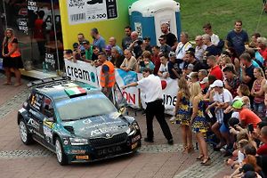 Slavnostní start 51. ročníku Barum Czech Rally Zlín 2022
