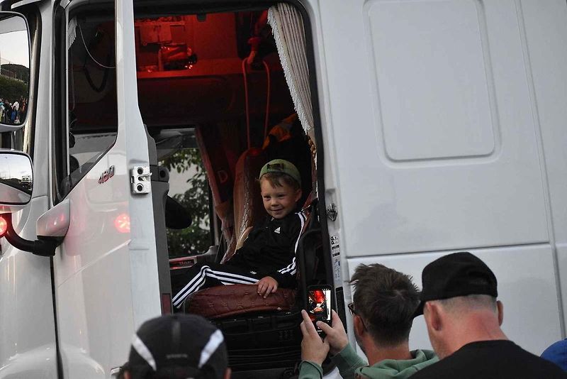 Truck show 2025 ve Zlíně, kamiony zaplnily ulici Hradská