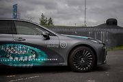 Auto na vodíkový pohon Toyota Mirai druhé generace, 18. května 2023, Ostrava.