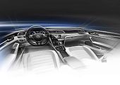 Koncept Volkswagen New Midsize Coupe.