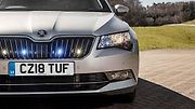 Škoda Superb v obrněné variantě.