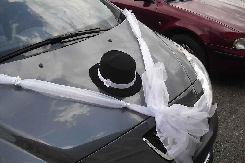 Svatba se konala 13.6.2020 a na auto nám posadili synovce Matyáše.