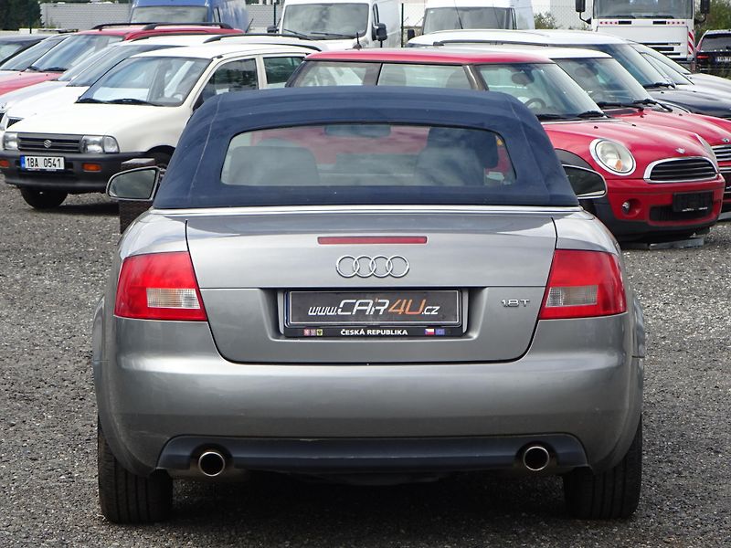Audi A4 (2003) 1.8T 120kW KABRIO MANUÁL - fotka 16 z 17