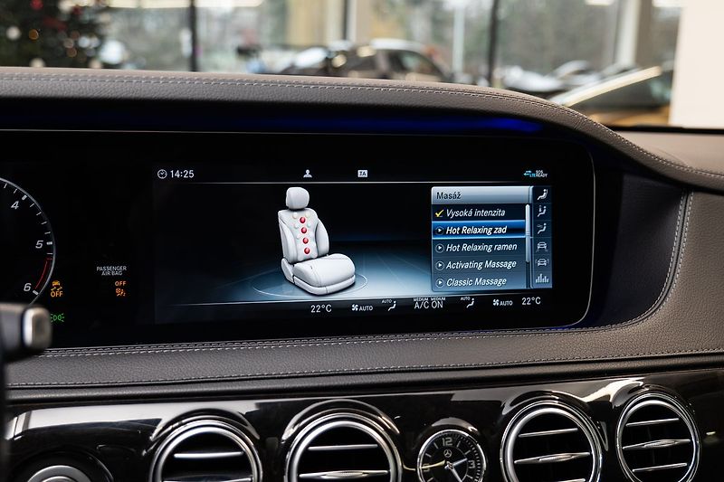 Mercedes-Benz Třídy S d L 4MATIC Burmester/360/LED - fotka 13 z 23