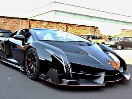 Lamborghini Veneno Roadster.