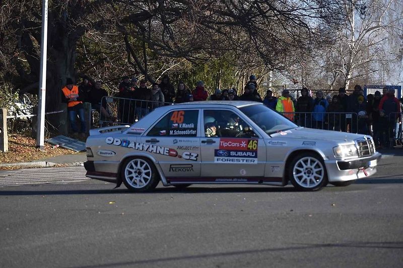 Václav Pech pražský Tipcars Rallysprint vyhrál již po jedenácté