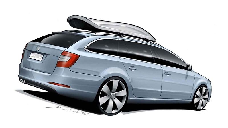 Škoda Superb druhé generace