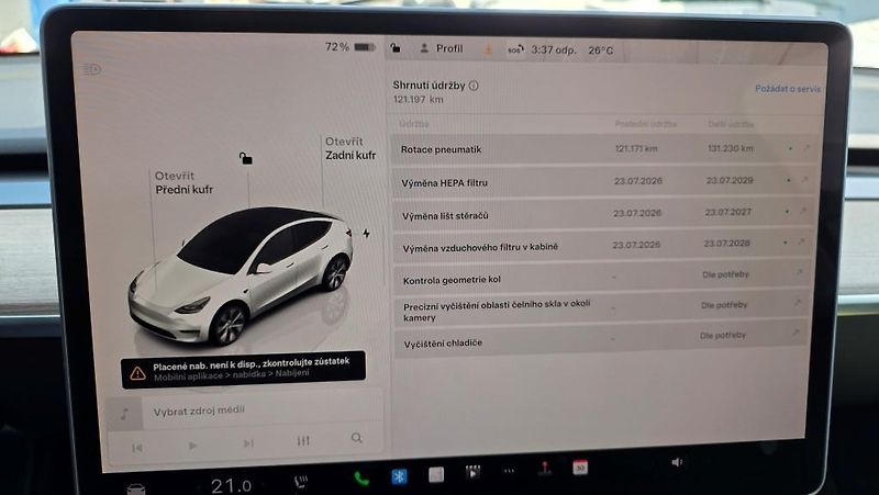 Tesla Model Y (2023) Long Range AWD DE SoH 90.2% - fotka 29 z 39