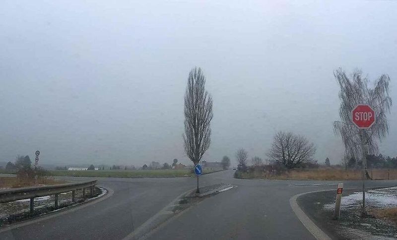 Riziková křižovatka u Smiřic