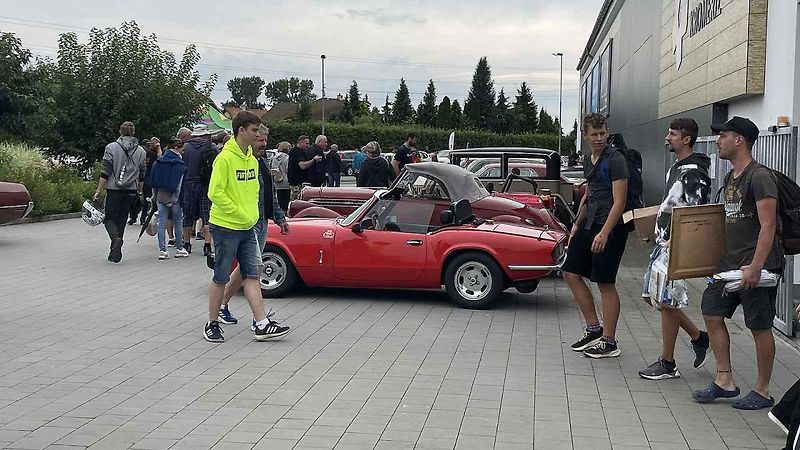 Sraz veteránů na Výstavišti Kroměříž