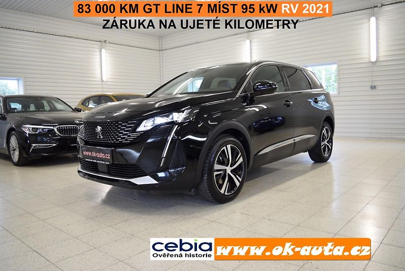 Peugeot 5008 1.5 BHDI GT LINE 7 MÍST 2021 - fotografie inzerátu