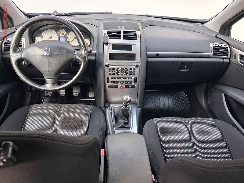 Peugeot 407 (2006) 2.0HDi, ČR, AC, xenon - fotka 8 z 15